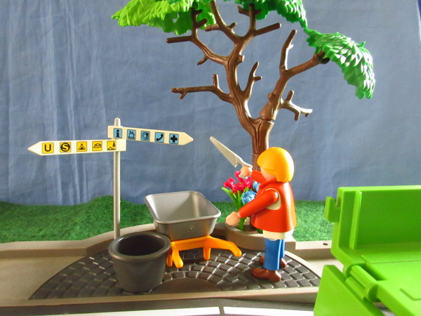 An outbreak of Covid-19 has occurred for the Playmobil people in our house...