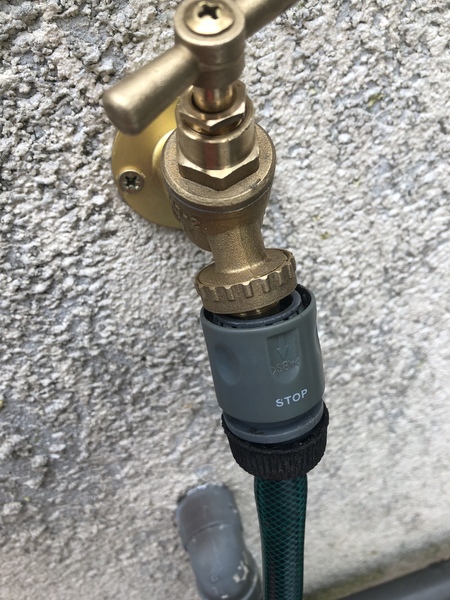 What garden hose connector do I need for this tap?