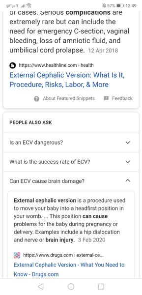 Baby is transverse nearly 37weeks