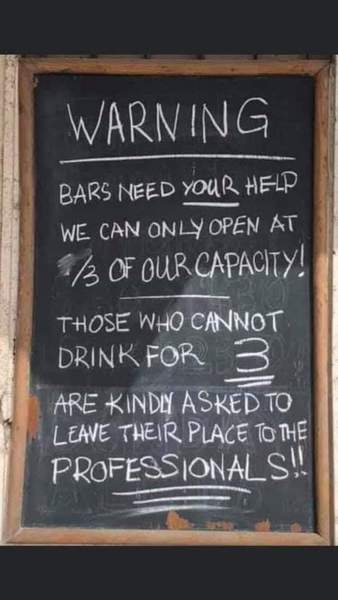 Pubs doing “takeaway” alcohol