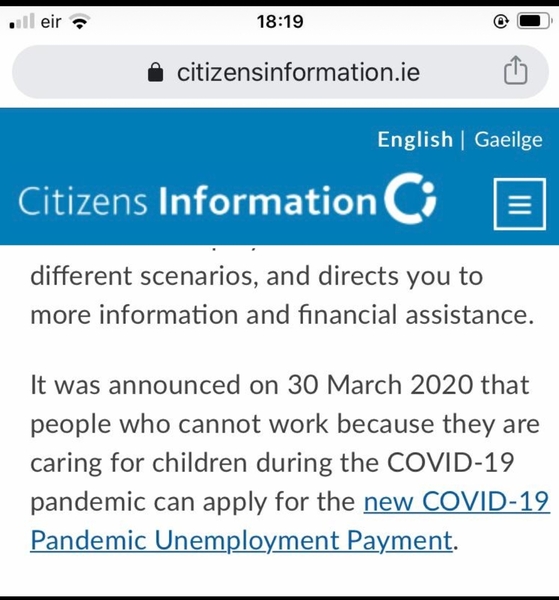 Ireland plans for Phased re-opening
