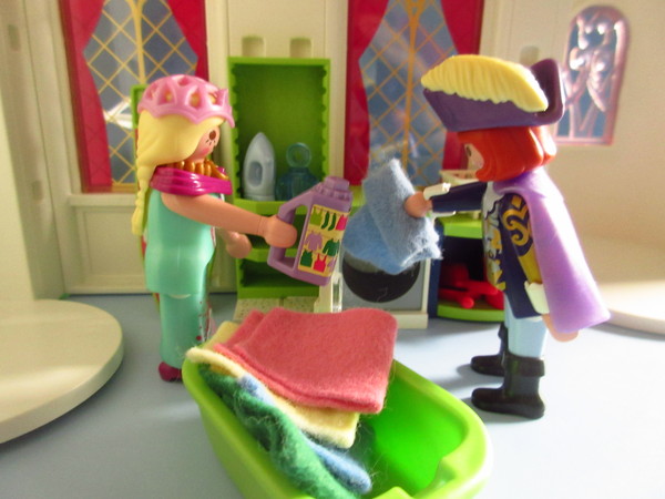 An outbreak of Covid-19 has occurred for the Playmobil people in our house...