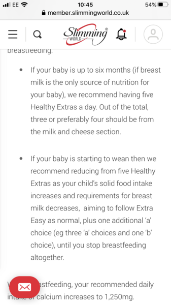 Restarting SW since having a baby.