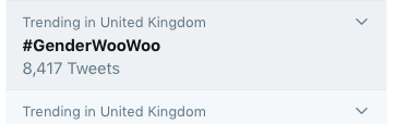 #GenderWooWoo