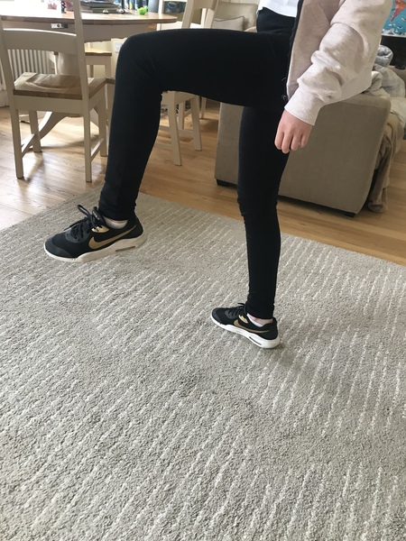 Getting on and off women's frame bike (especially in skirts)?