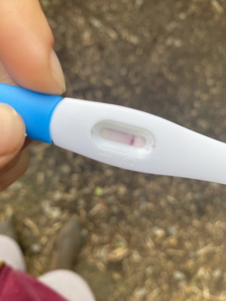 Can a test read negative then read positive later on ?