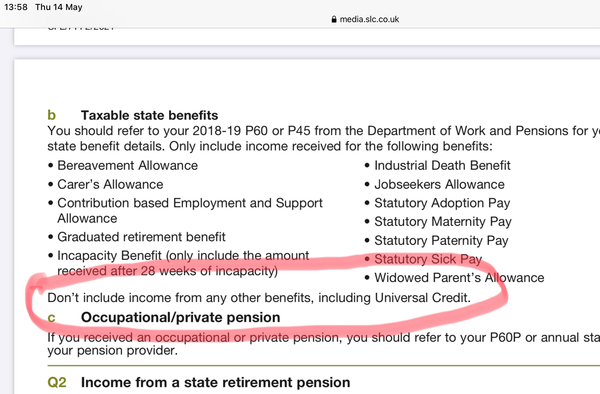 Student maintenance & universal credit