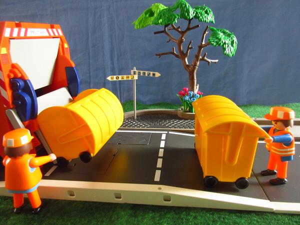 An outbreak of Covid-19 has occurred for the Playmobil people in our house...