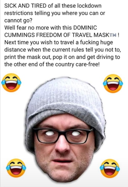 Dominic Cummings travelled from London to Durham to self isolate