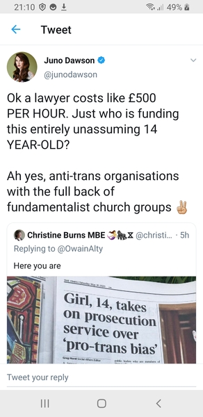 Girl's legal challenge to CPS!