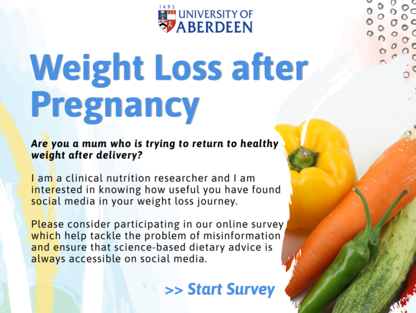 Trying to lose weight after pregnancy