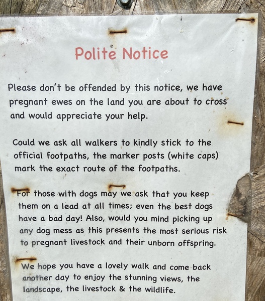 Please use the countryside responsibly- so fed up