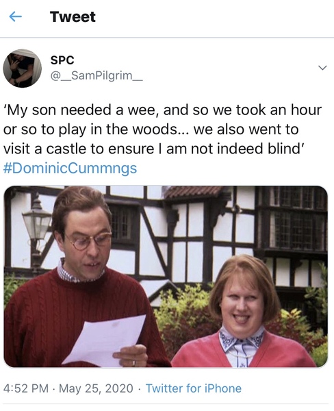 Sky News - Cummings to make a rare statement...