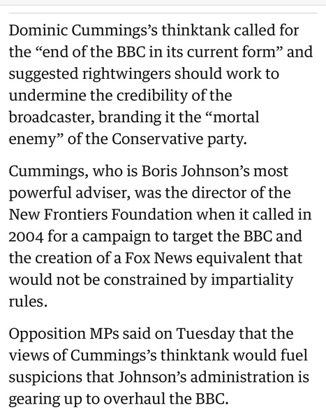 To think it grossly unfair that Emily Maitlis won't be on Newsnight tonight and DC and BJ are still in their jobs?