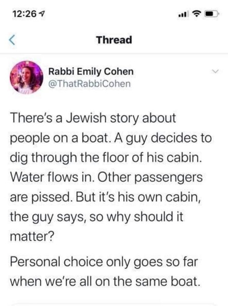 People who aren’t quite getting it...
