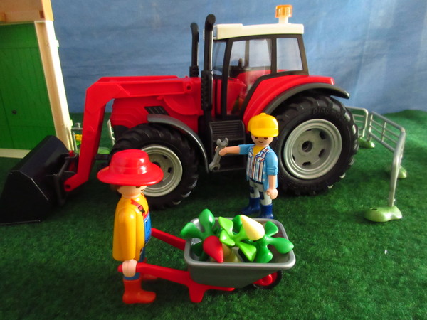 An outbreak of Covid-19 has occurred for the Playmobil people in our house...