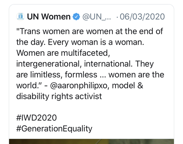 Unwomen at it again