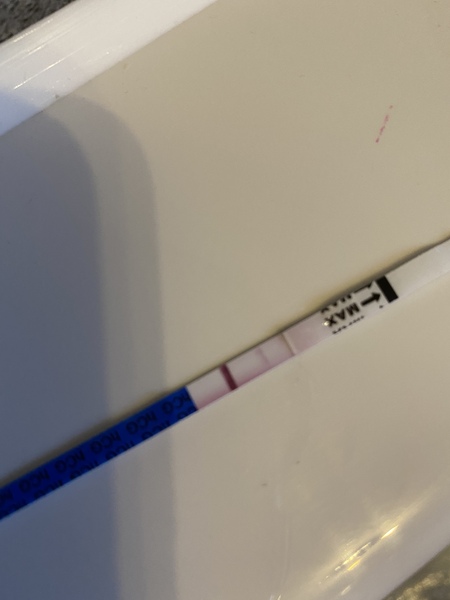 Never had a positive test before is this too faint to be positive?