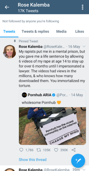 If you're ok with porn....can you please not be