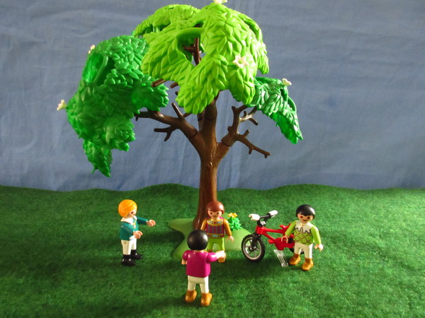 An outbreak of Covid-19 has occurred for the Playmobil people in our house...