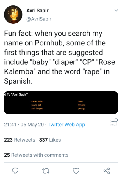 If you're ok with porn....can you please not be