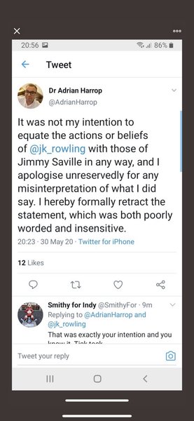 J K Rowling accused of being transphobic again *Title edited by MNHQ at OP's request*
