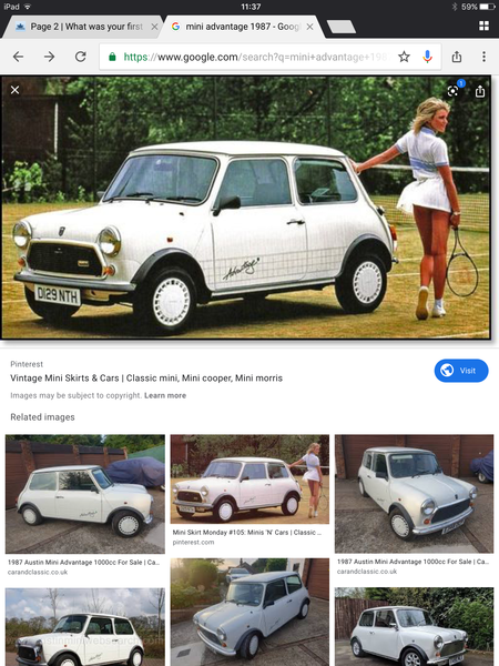 What was your first car ?