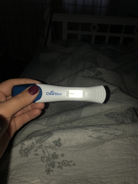Faint positive line on pregnancy test