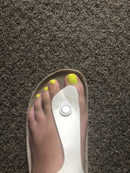 Nail colour for when we can go to a salon