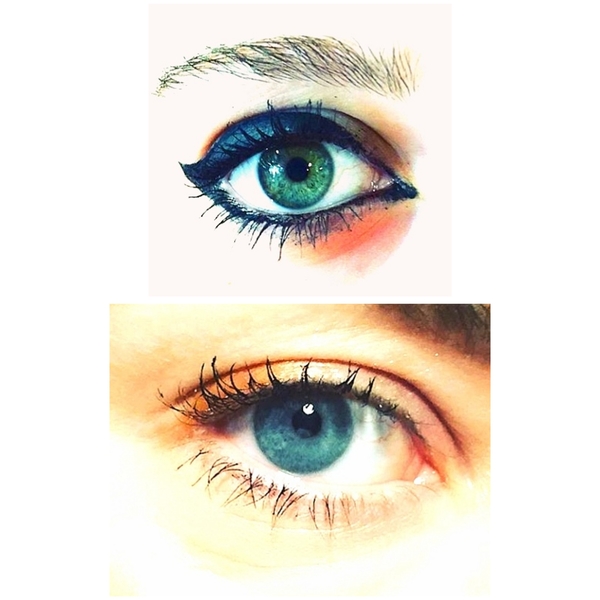 Properly violet or green eyes?