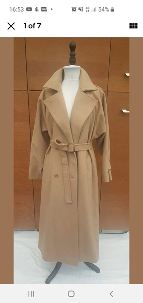 can batwing sleeves on a coat be straightened?