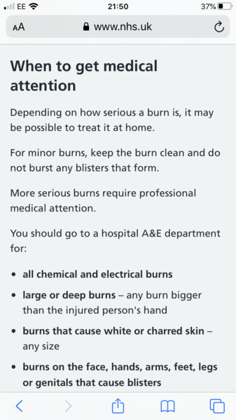 Should I go to A&E?