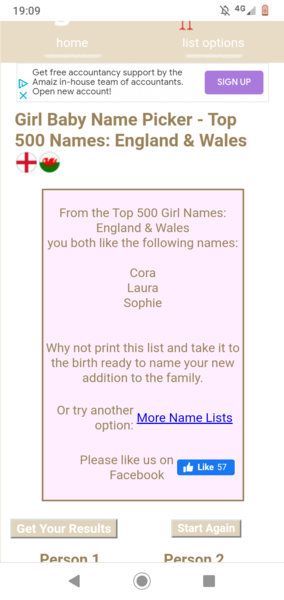 Names that DP might like