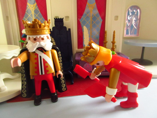 An outbreak of Covid-19 has occurred for the Playmobil people in our house...