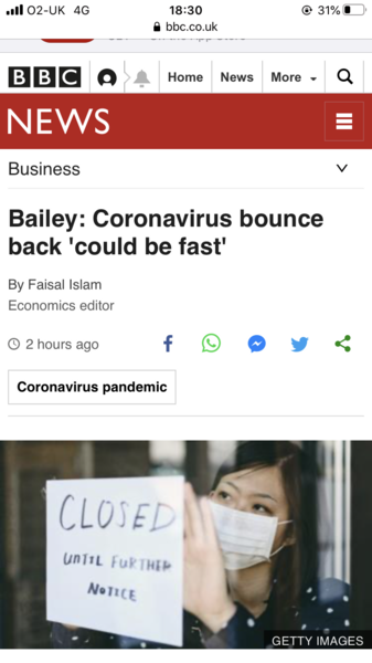 To those who keep saying the “economy will recover”