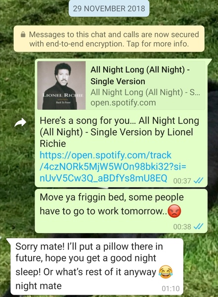 AIBU to get annoyed with my neighbours having sex