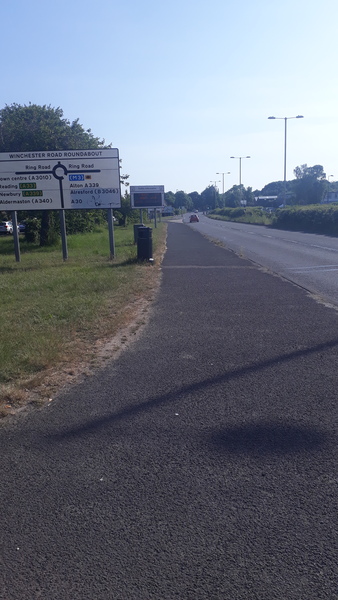 To think cyclists should ride on the road, not on the pavement?