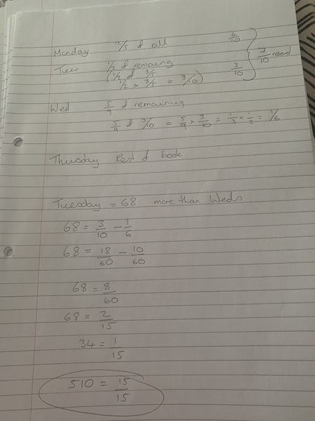 Maths challenge, help!