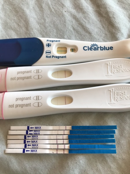 Can you post a pic of pregnancy test at 5w?
