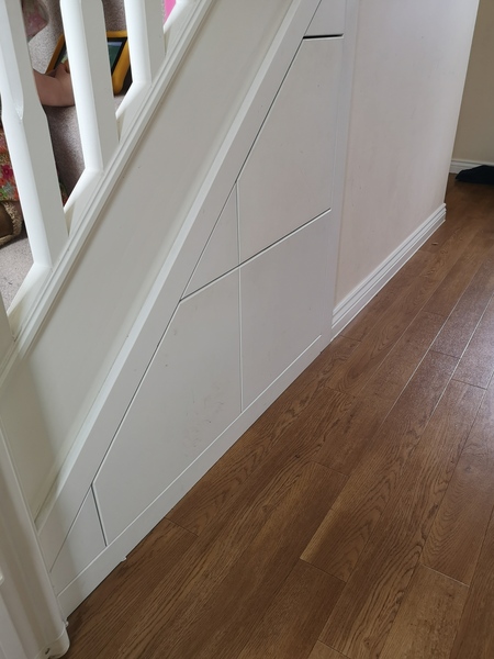 Anyone had under stairs storage fitted by Clever Closet?