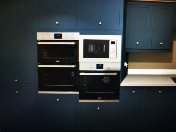 Microwave and oven not level