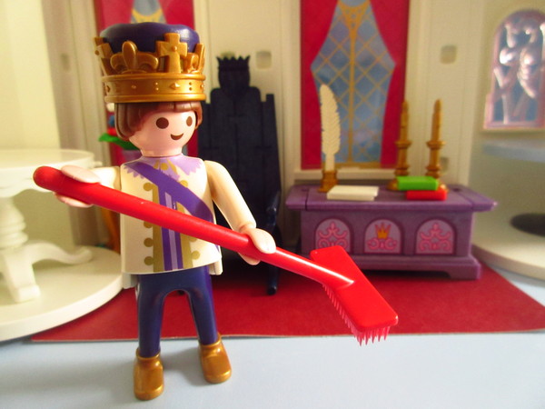 An outbreak of Covid-19 has occurred for the Playmobil people in our house...