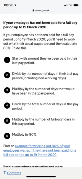 Furlough - Any HR people know if this is correct?