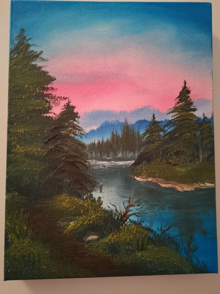 Has Bob Ross...