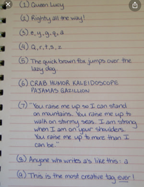 Do any other manfolk write like this or just mine?