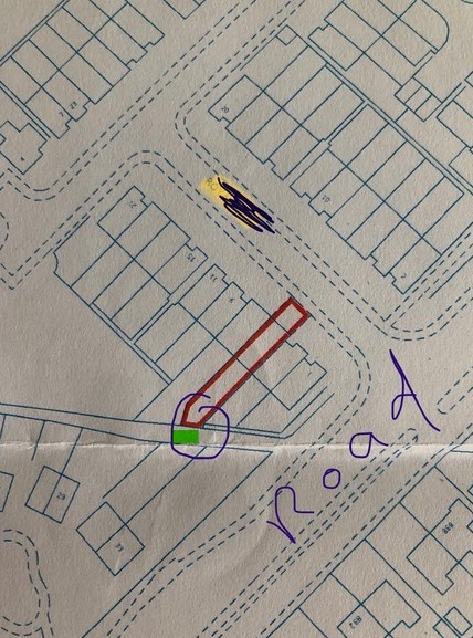 Can I adopt a tiny bit of land at the bottom of my garden (photos attached)