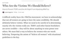 "Resisting TERF’s and Transforming Their Organizations"