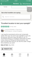 Barnard Castle trip advisor 😂