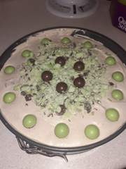 To ask you to show me your baking/food?