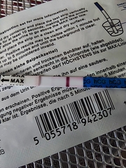 Never had a positive test before is this too faint to be positive?